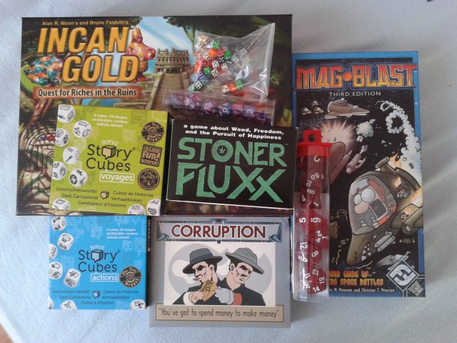 My purchases from the traders at Conception.