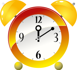 open clip art clock