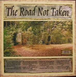 road not taken poem, robert frost