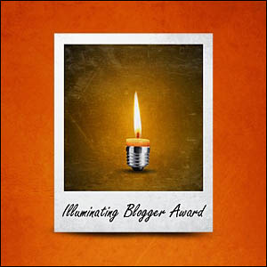 Illuminating Blogger Award banner