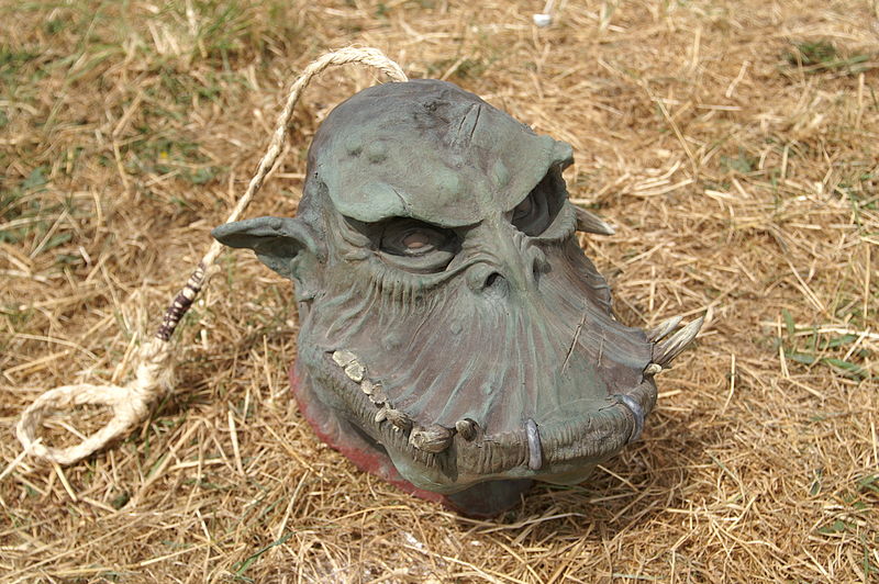 troll head from wikimedia commons