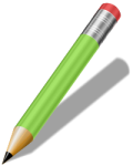openclipart - realistic green pencil