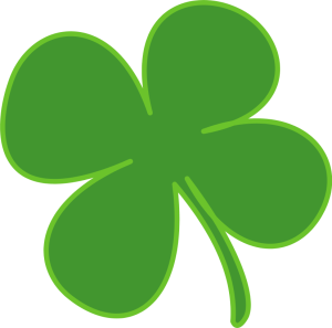 four leaf clover from openclipart.com  