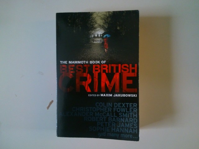 My copy of the Mammoth Book of Best British Crime (7)