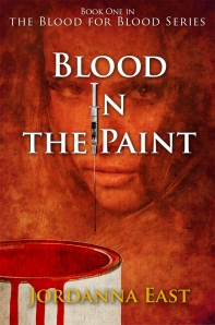 Blood in the paint book cover