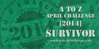 Survivor Badge for the April A2Z Challenge 2014