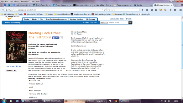 CreateSpace buy page for MEOTFS