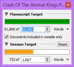 screenshot of final COTAK stats